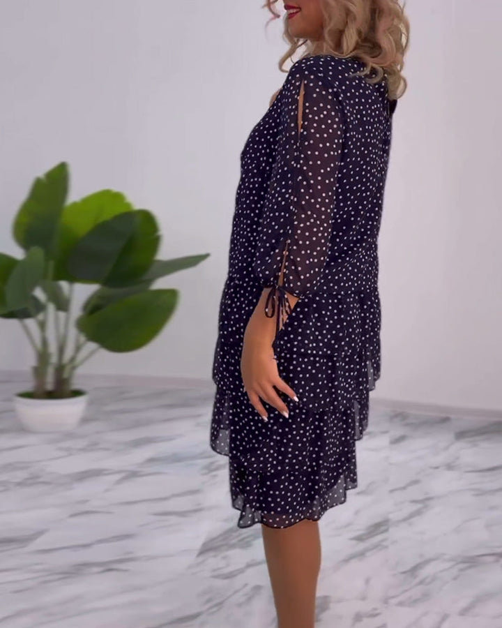 Susan Polka Dot Lace Dress