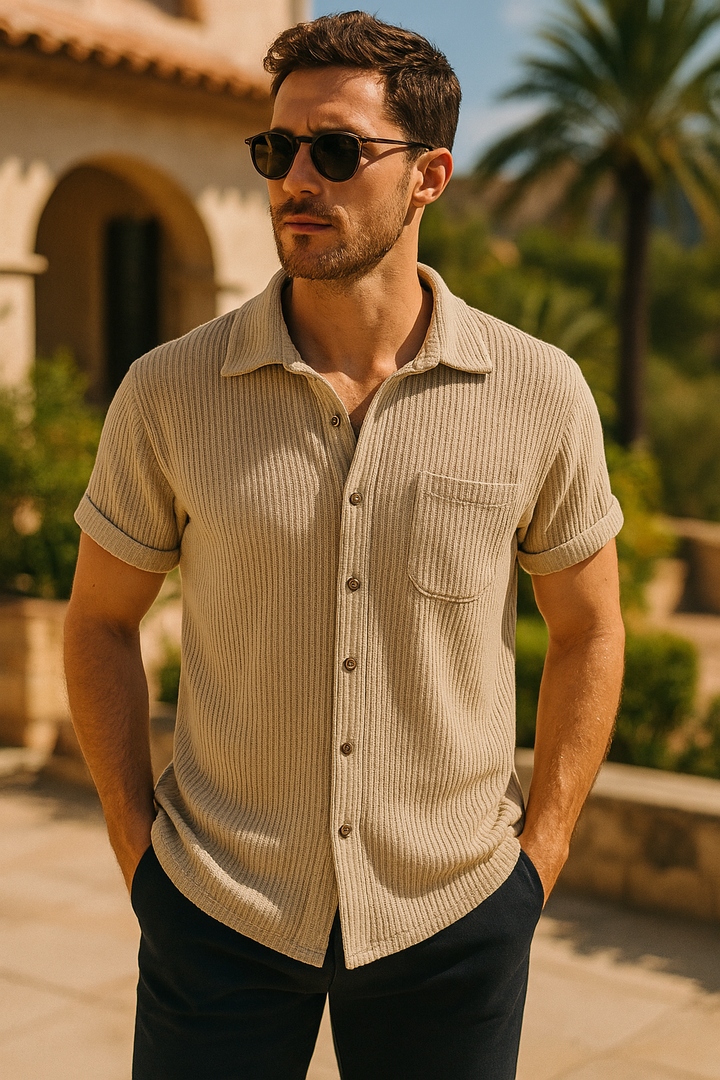 Miguel | Men's Casual Button-Up Summer Shirt