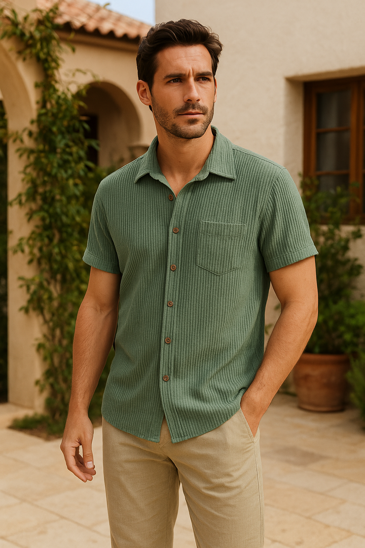 Miguel | Men's Casual Button-Up Summer Shirt