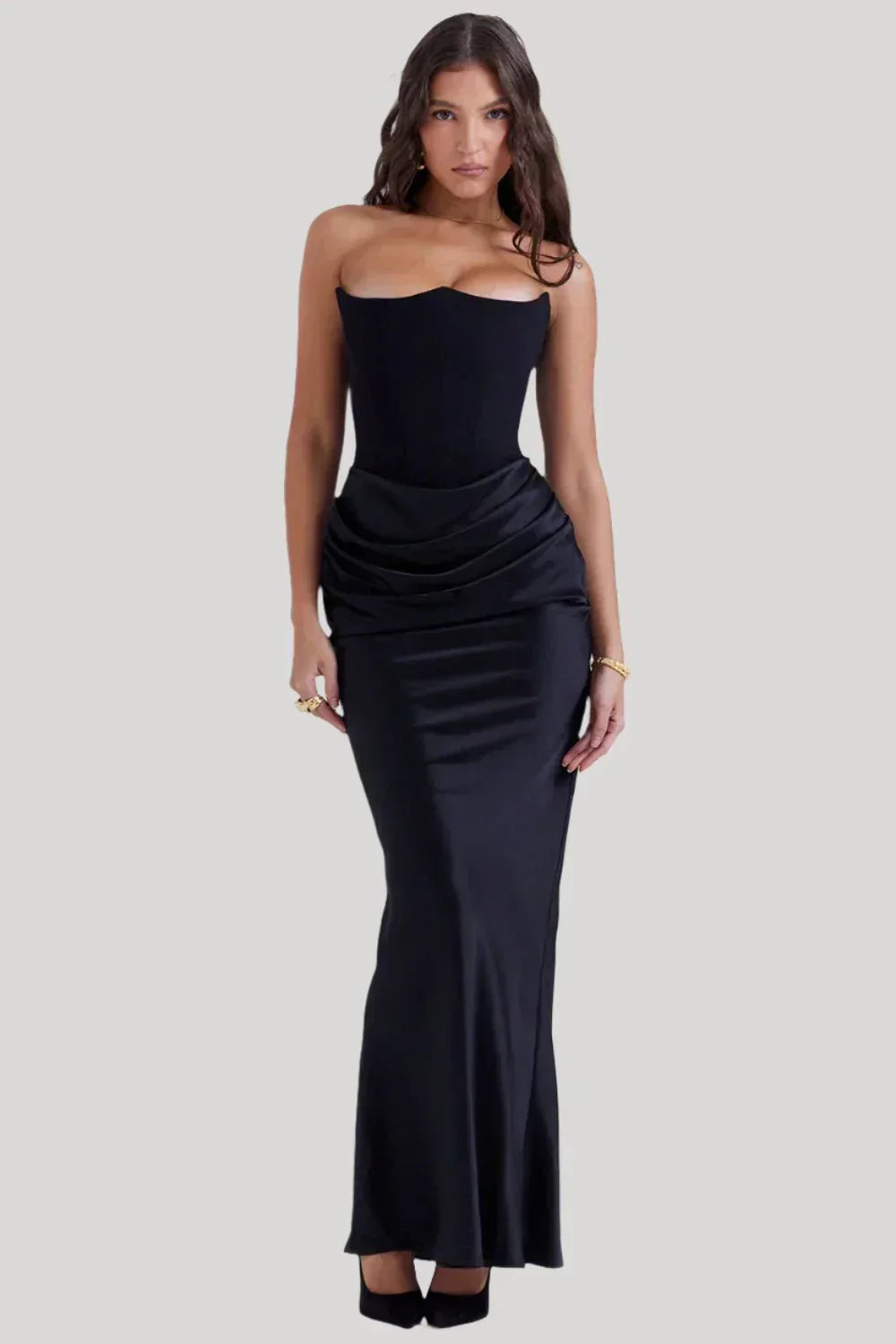 Isla - Off-Shoulder Maxi Dress