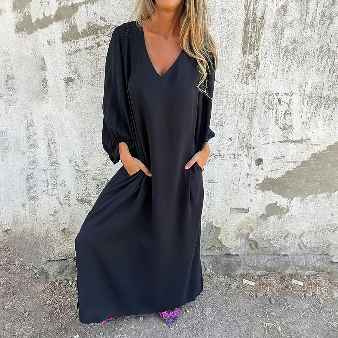 Lillian Boho Dress with Pockets