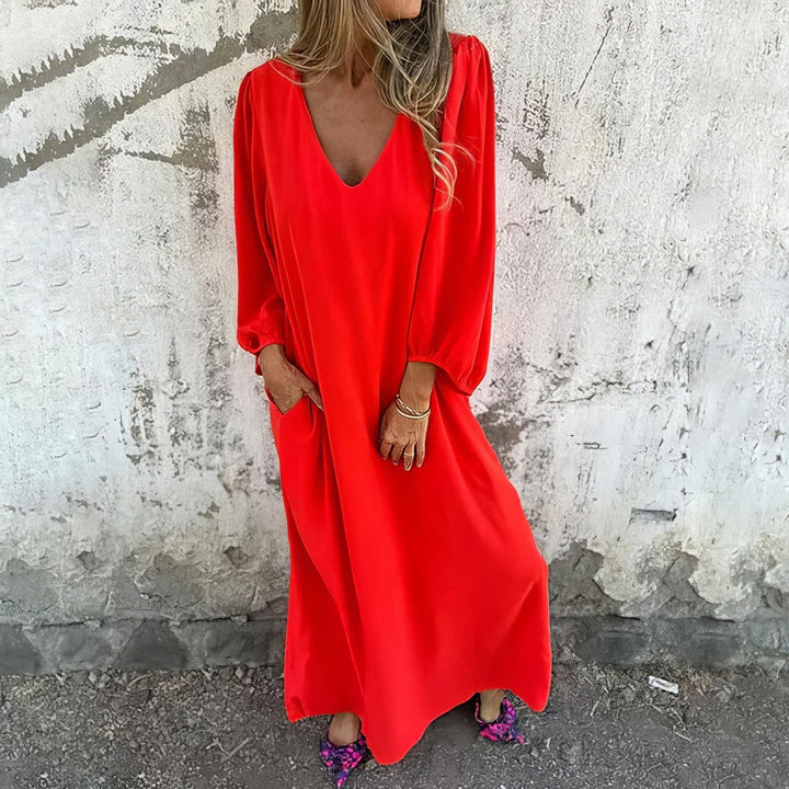 Lillian Boho Dress with Pockets