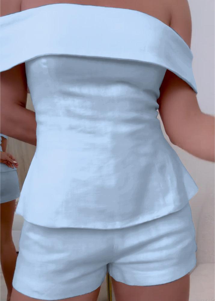 Eve - Timeless Off Shoulder Two Piece Set Women