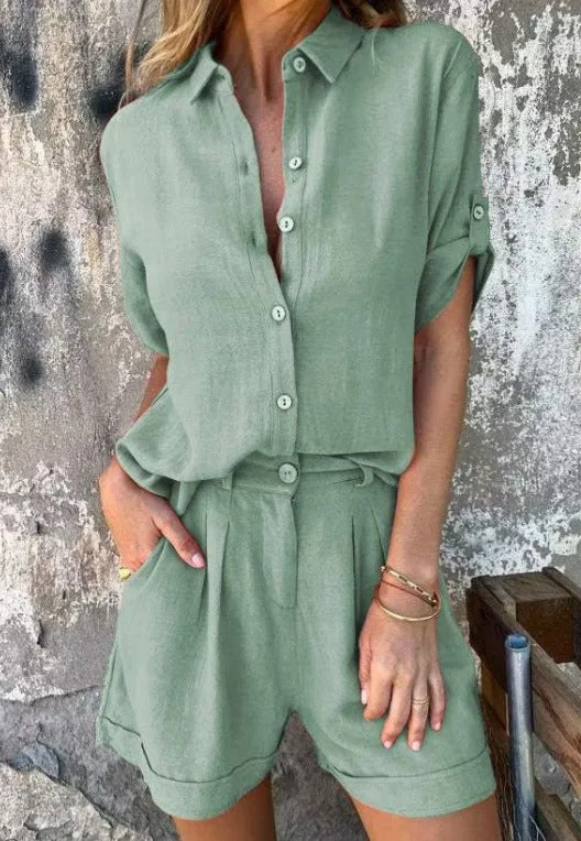 Jaden | Women Lightweight Shorts and Top Set