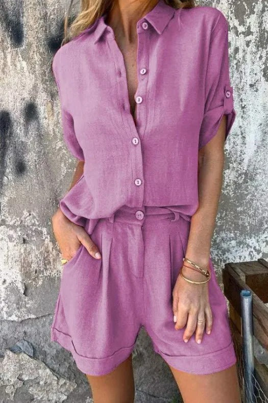Jaden | Women Lightweight Shorts and Top Set
