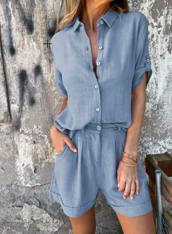 Jaden | Women Lightweight Shorts and Top Set