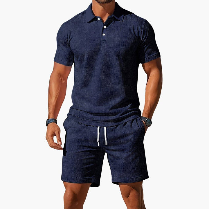 Caleb - Men's Premium Polo Summer Set