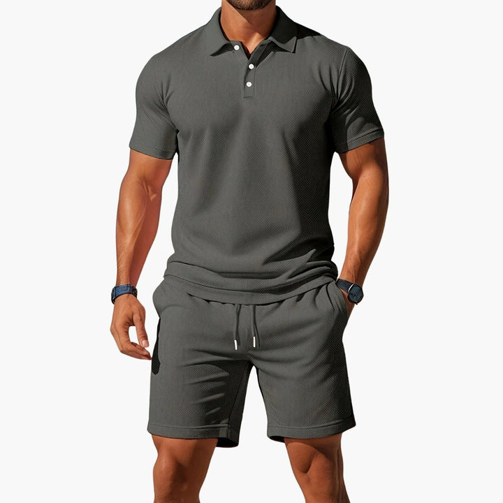 Caleb - Men's Premium Polo Summer Set