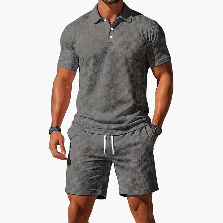 Caleb - Men's Premium Polo Summer Set