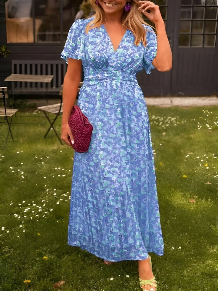 Allyson | Women Summer Floral Print Maxi Dress