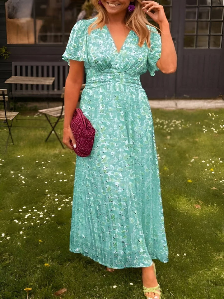 Allyson | Women Summer Floral Print Maxi Dress