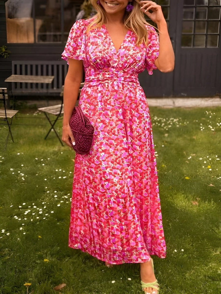 Allyson | Women Summer Floral Print Maxi Dress