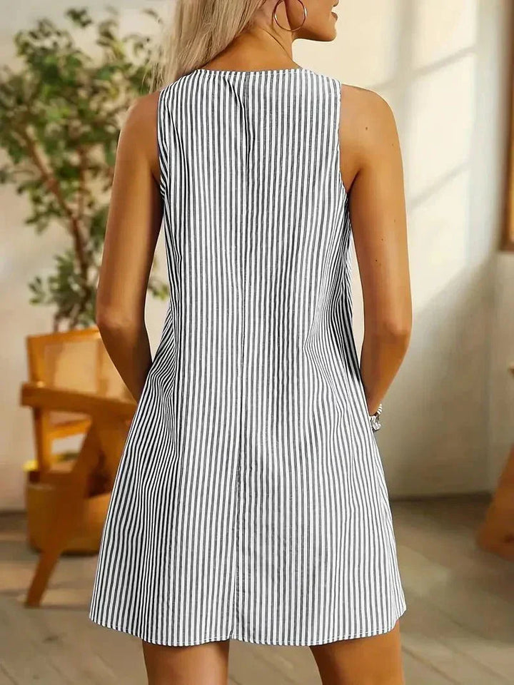 Avery - Striped Mini Dress