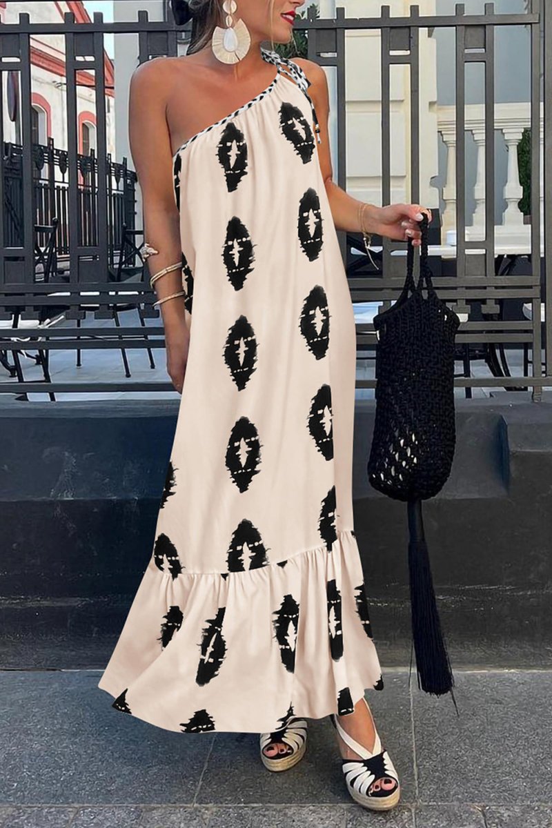 Valerie One-Shoulder Maxi Dress