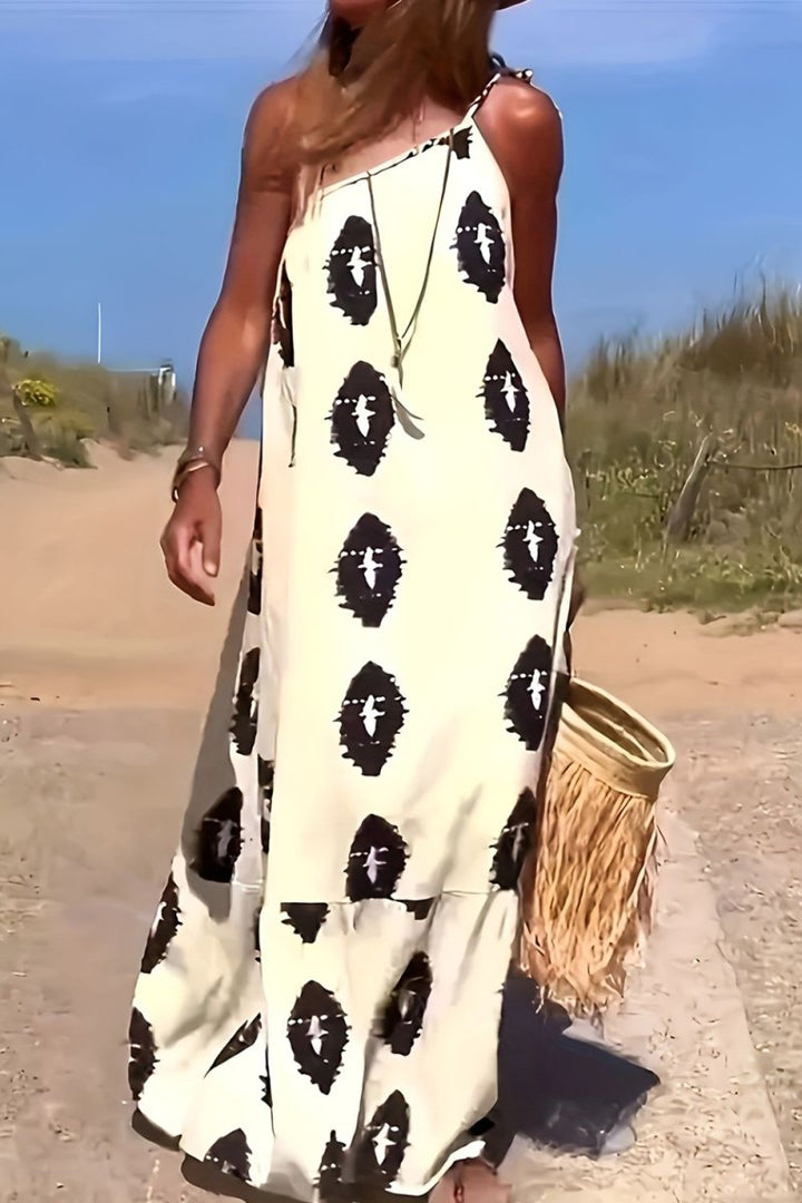 Valerie One-Shoulder Maxi Dress