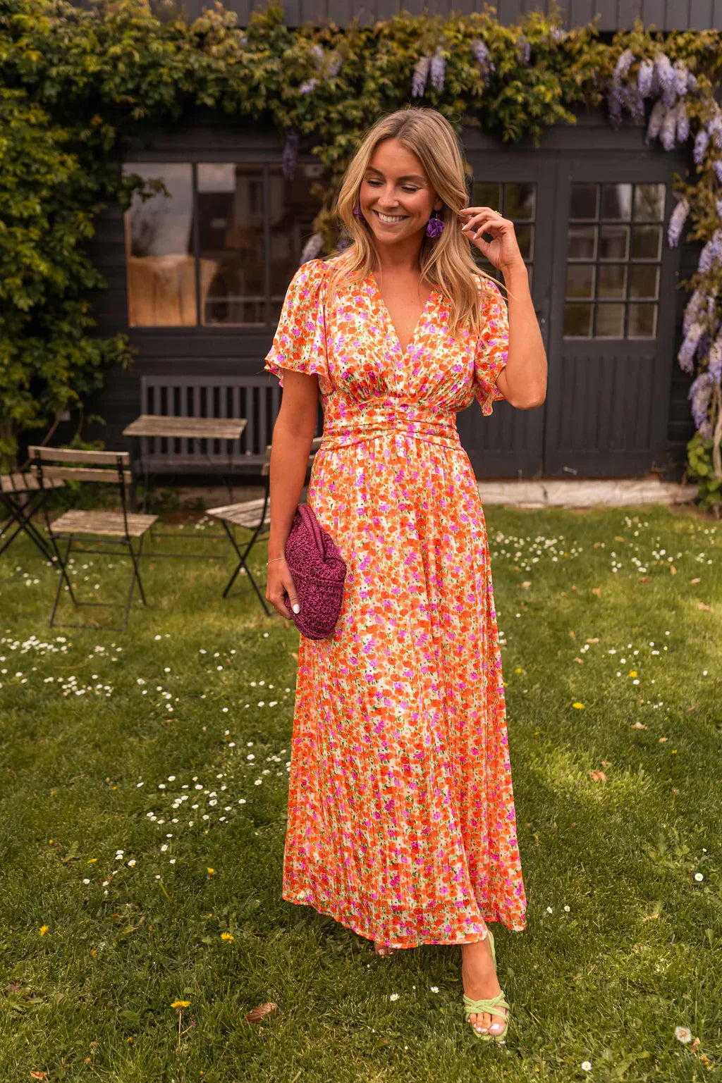 Allyson | Women Summer Floral Print Maxi Dress