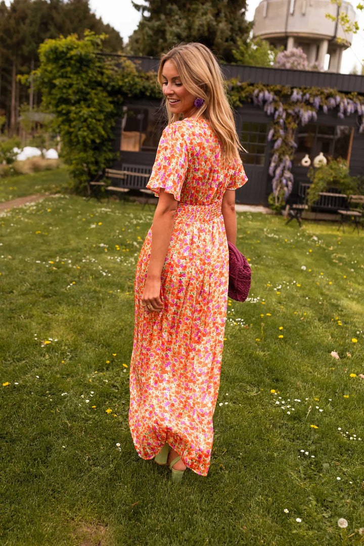Allyson | Women Summer Floral Print Maxi Dress