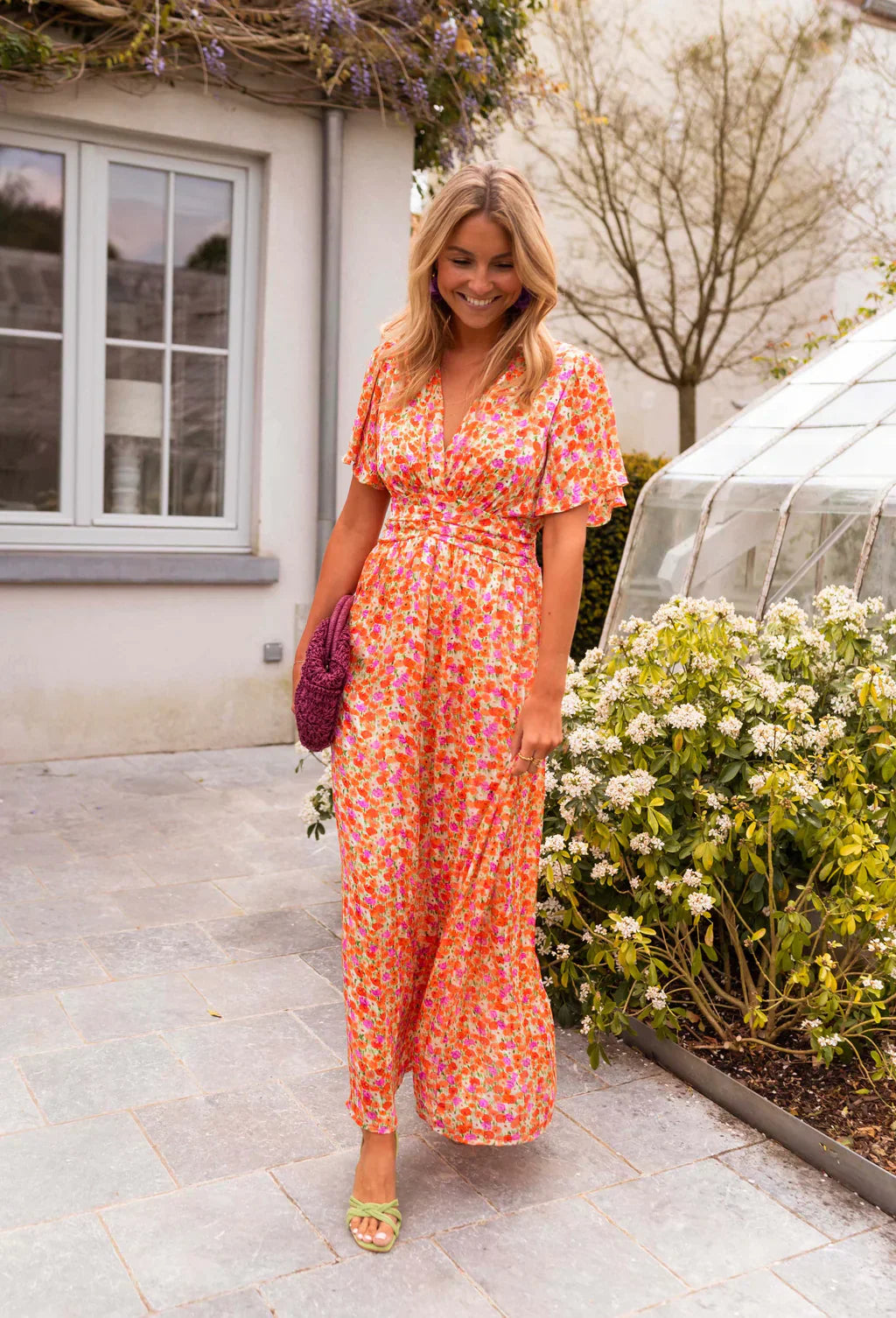 Allyson | Women Summer Floral Print Maxi Dress