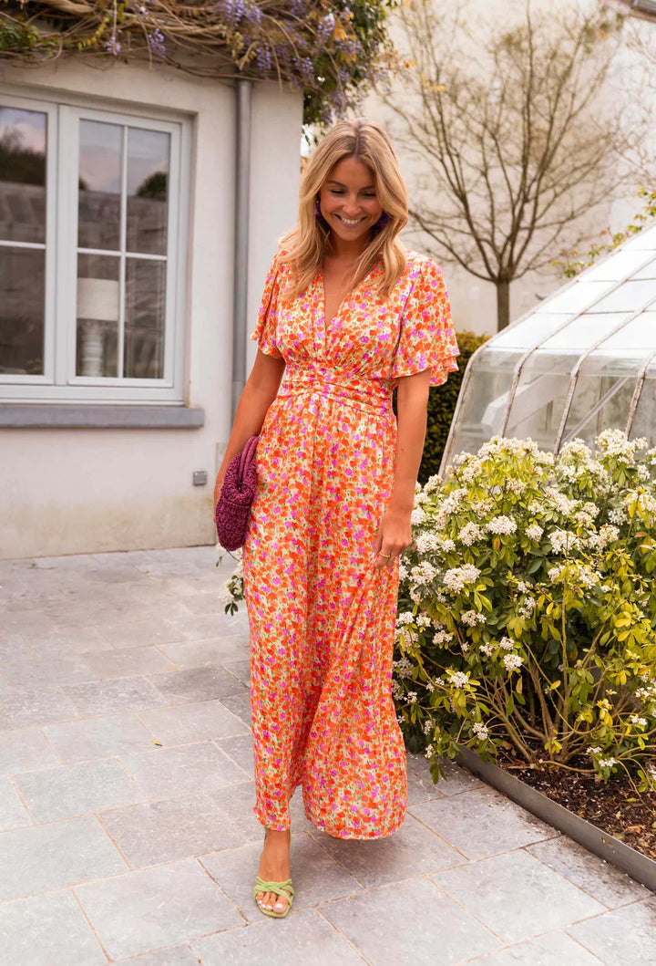 Allyson | Women Summer Floral Print Maxi Dress