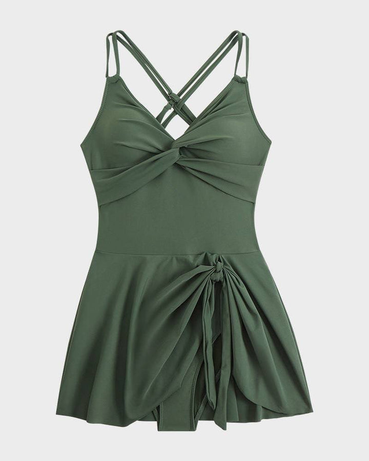 Jessie | Women Flattering Swim Dress Swimsuit