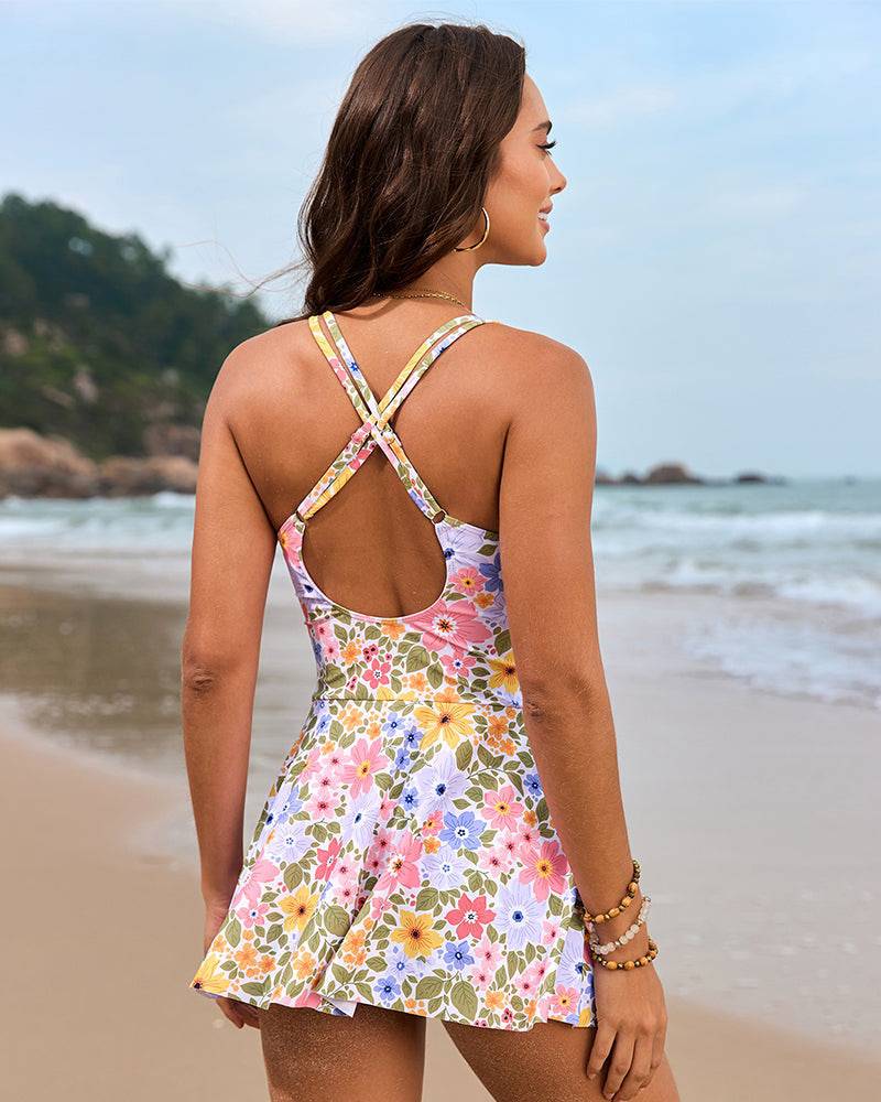 Jessie | Women Flattering Swim Dress Swimsuit
