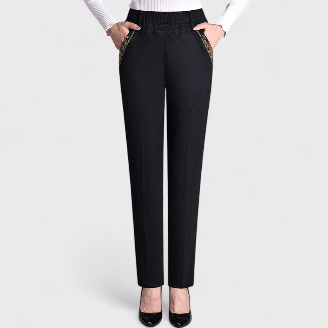 Women’s Jeans | Elastic Waist Pockets