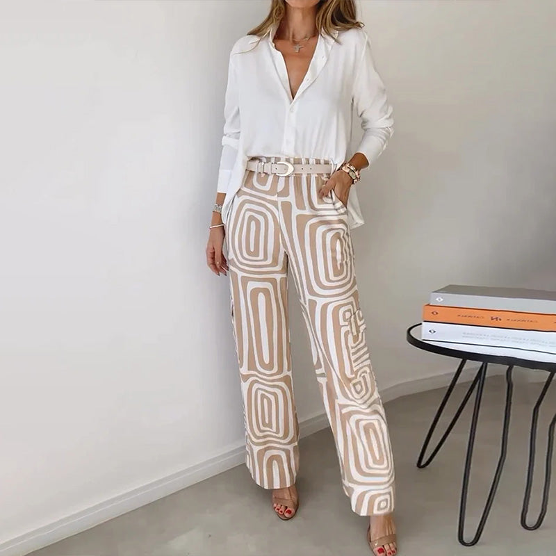 Opal | Women Elegant Two-Piece Summer Set