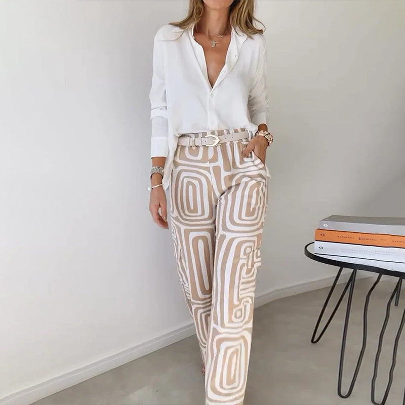 Opal | Women Elegant Two-Piece Summer Set