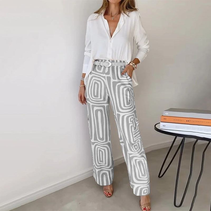 Opal | Women Elegant Two-Piece Summer Set