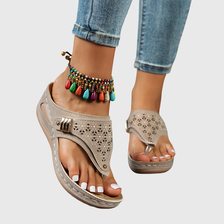 Theodoros | Women's Platform Ankle Strap Sandals