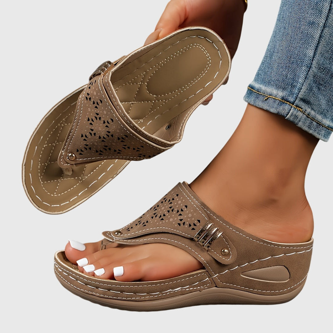 Theodoros | Women's Platform Ankle Strap Sandals