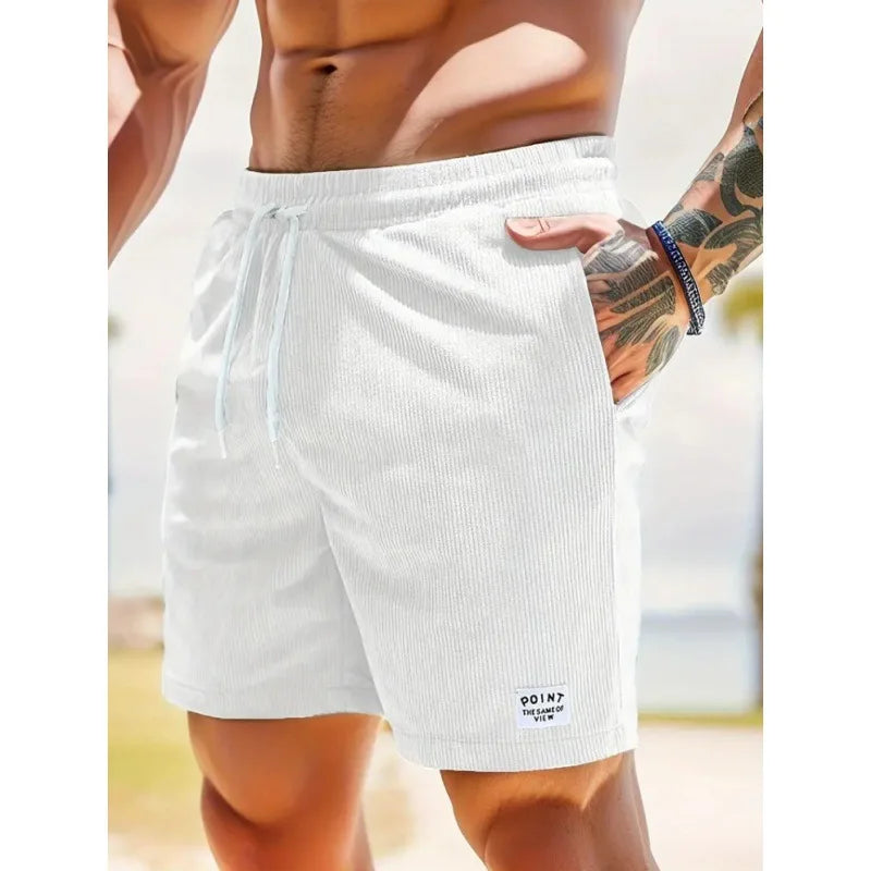 Alex | Men's Light Summer Drawstring Shorts