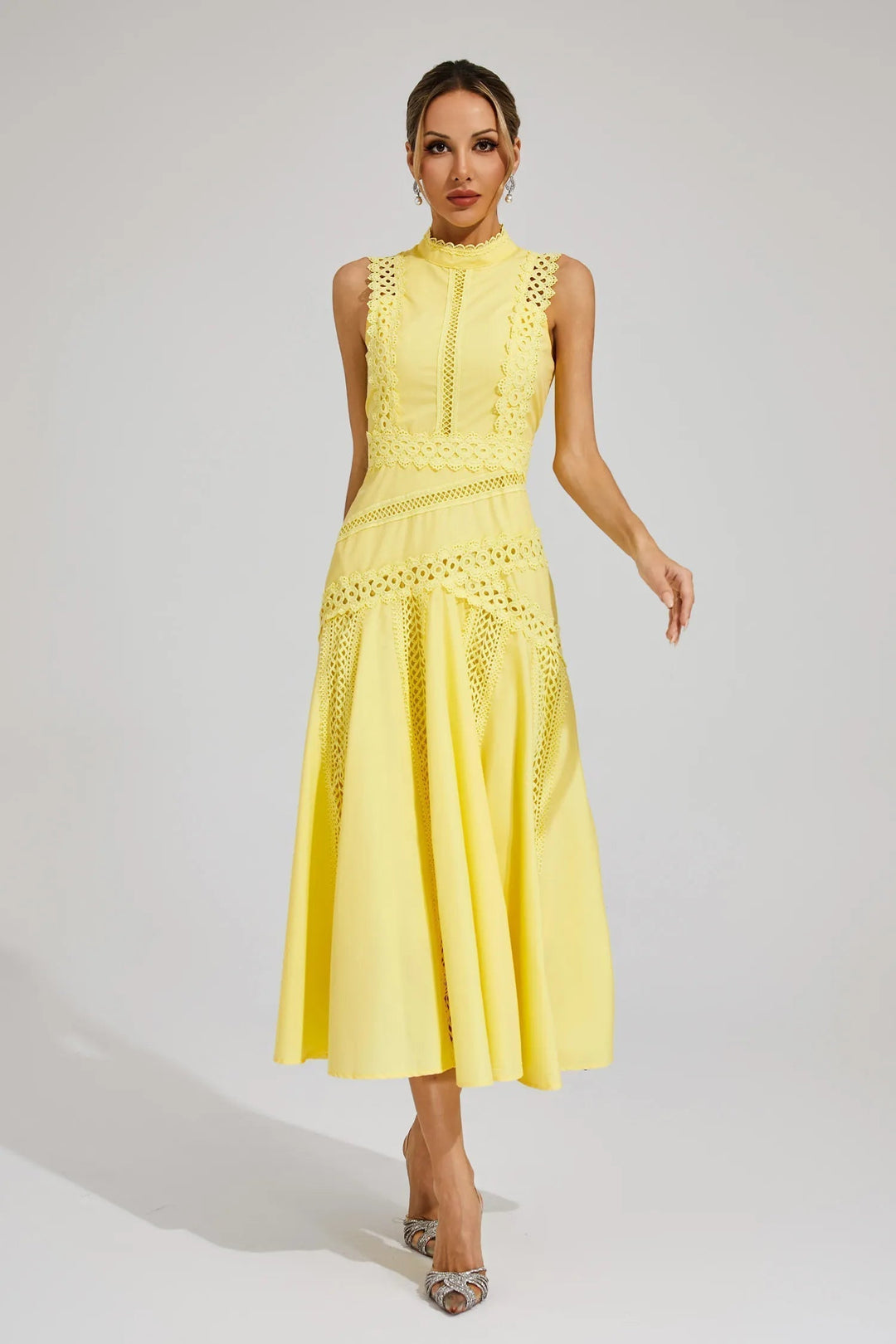 Olivia | Women's Lace A-line Wedding Guest Dress