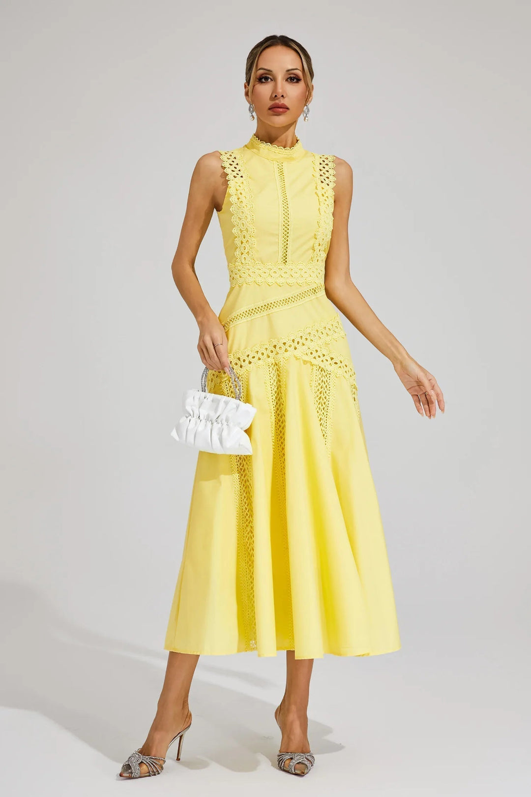 Olivia | Women's Lace A-line Wedding Guest Dress