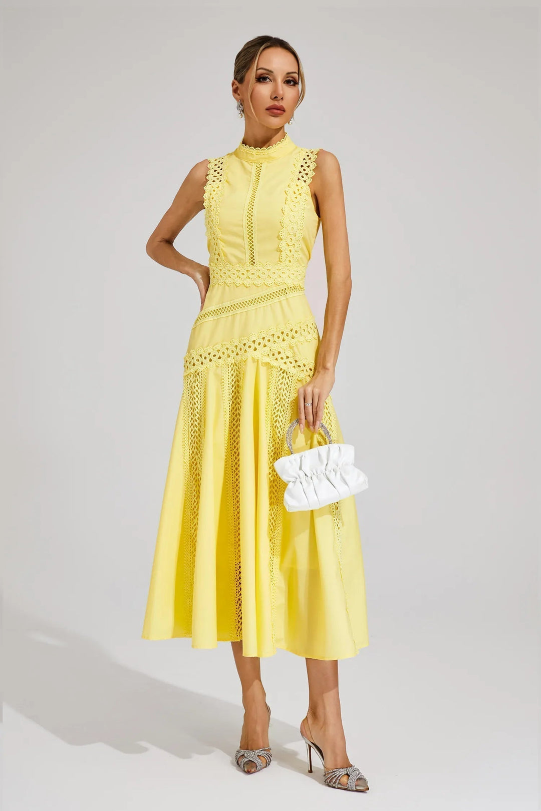 Olivia | Women's Lace A-line Wedding Guest Dress