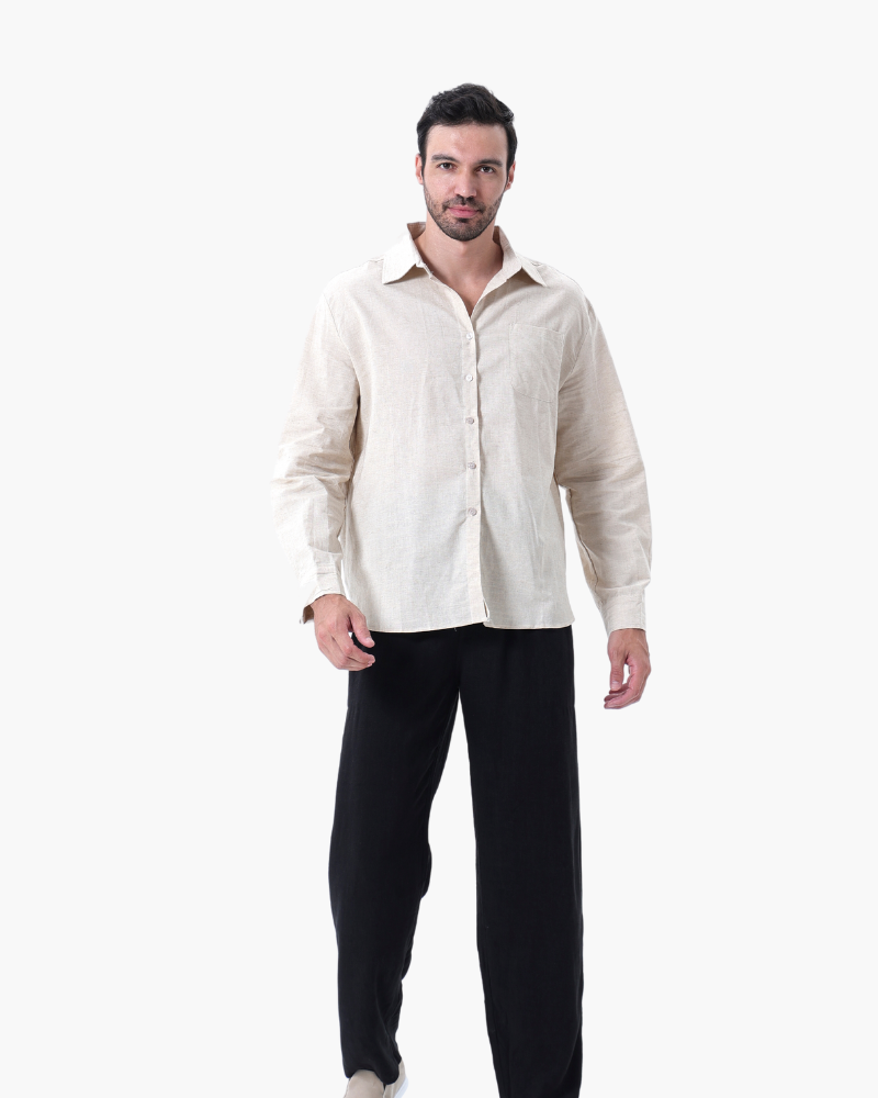 Alex | Men's Timeless Button Shirt Summer Set