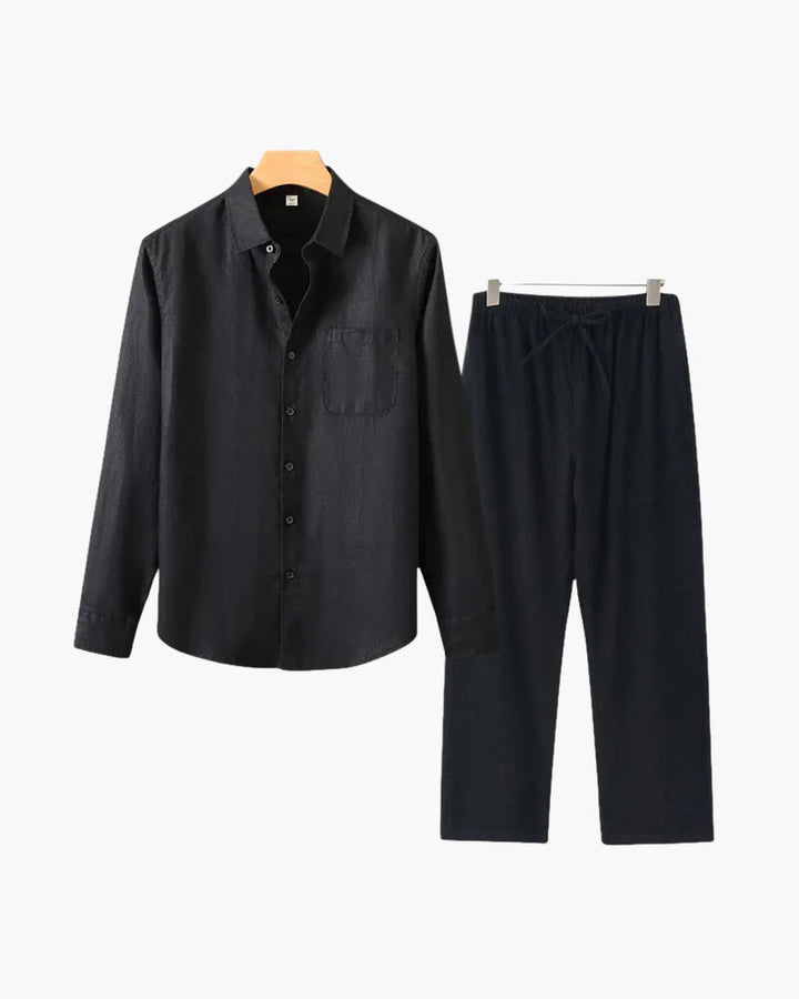 Alex | Men's Timeless Button Shirt Summer Set